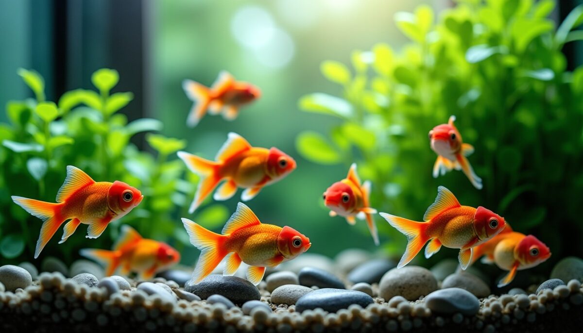 Poissons rouges : maîtriser pH, température, oxygène et entretien pour une eau de qualité optimale