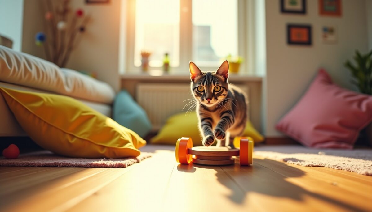 Guide pratique : créer une roue d’exercice ludique pour votre chat