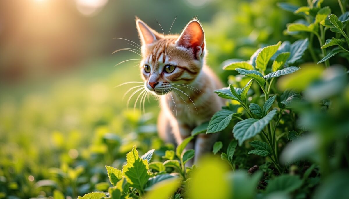 Herbe à chat : Découvrez ses effets surprenants et ses bienfaits pour votre compagnon félin