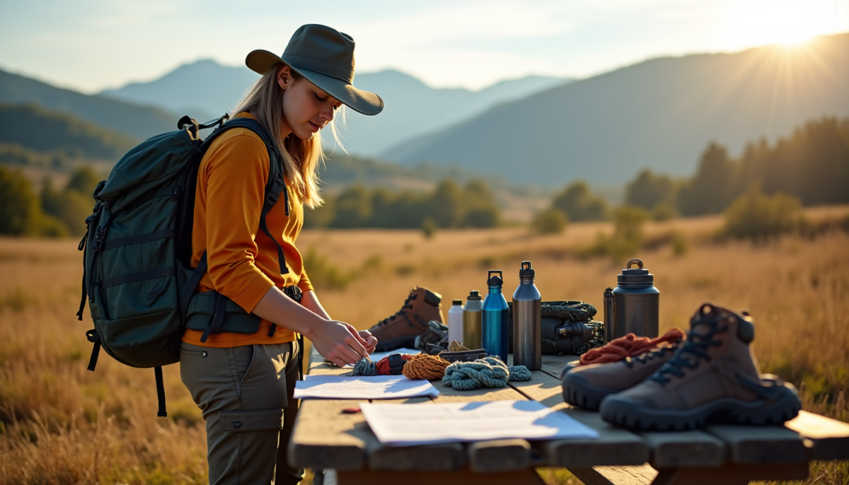 Préparer son équipement avant un trek : check-list et tests terrain